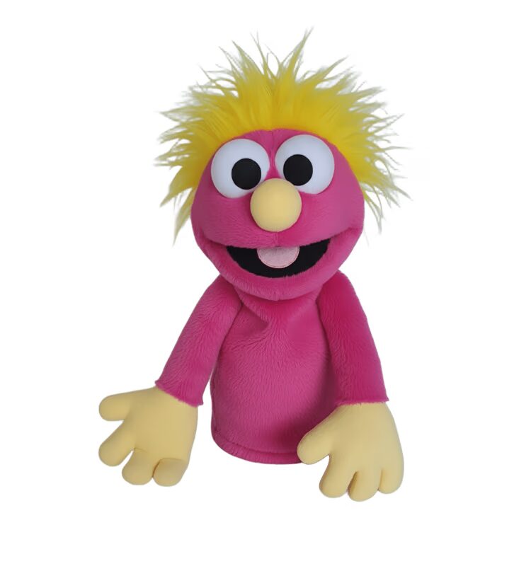 Fantoche Monstrinho -Fúcsia