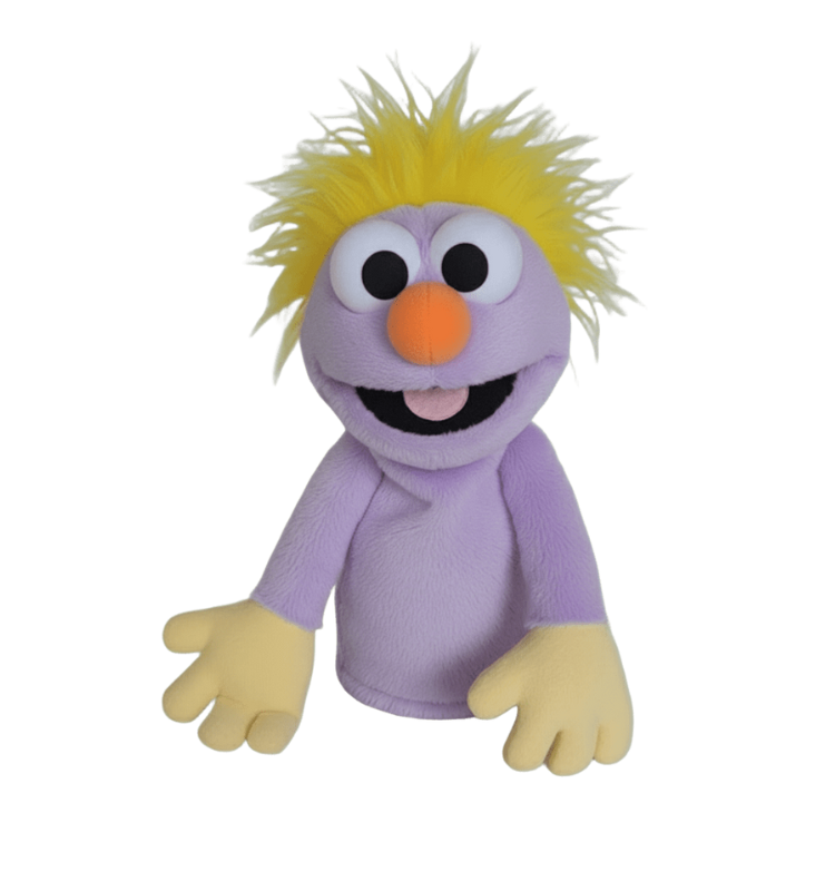 Fantoche Monstrinho - Lilás